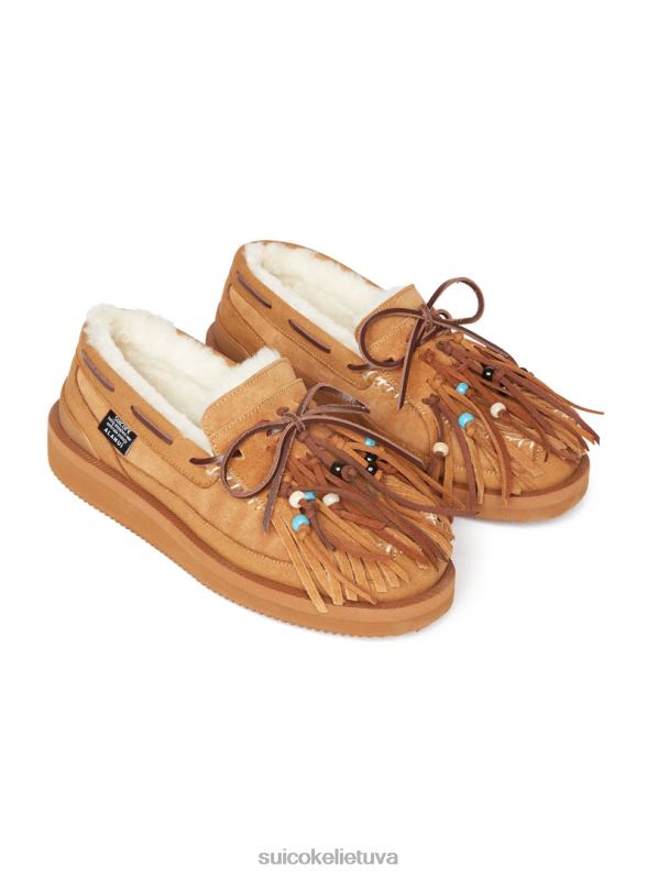 SUICOKE alanui x owm-mabala-b smėlio spalvos FDJ8F71 unisex laisvalaikio batai