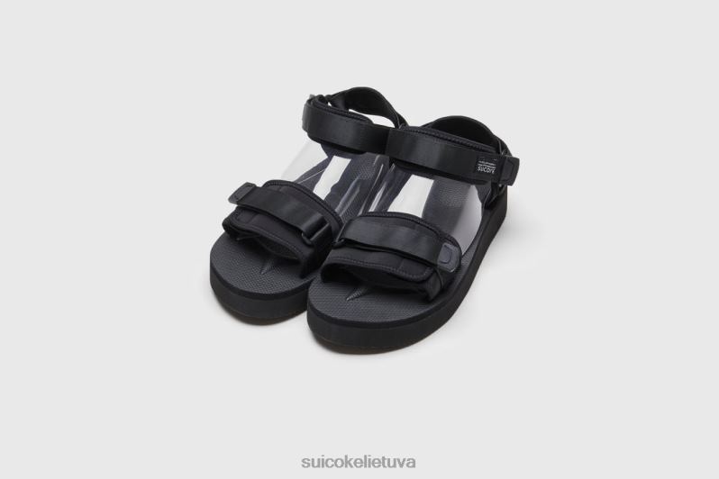 SUICOKE cel-po juodas FDJ8F20 unisex sandalai