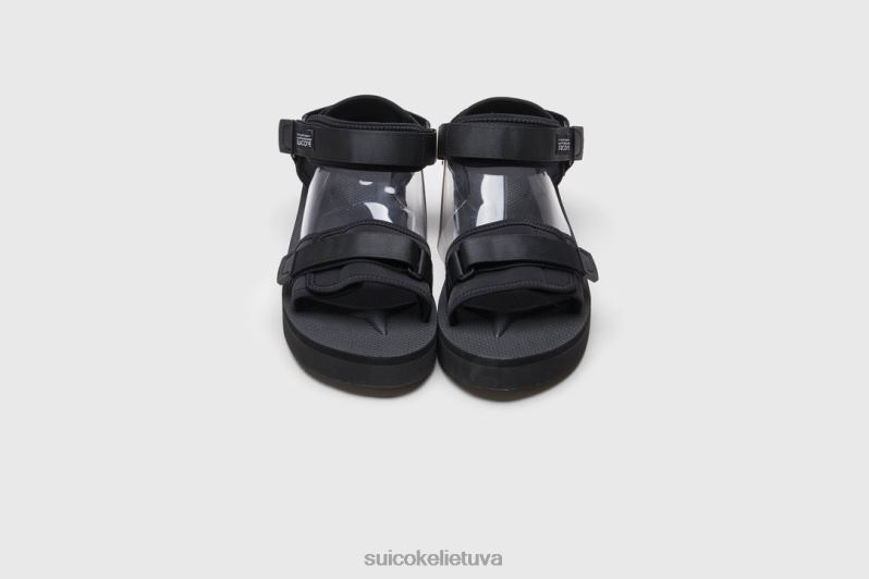 SUICOKE cel-po juodas FDJ8F20 unisex sandalai