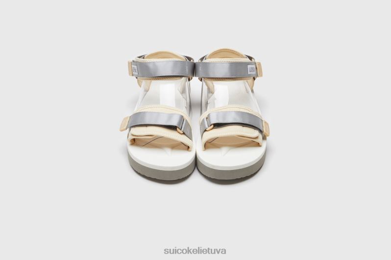 SUICOKE cel-po pilka/balta FDJ8F21 unisex sandalai