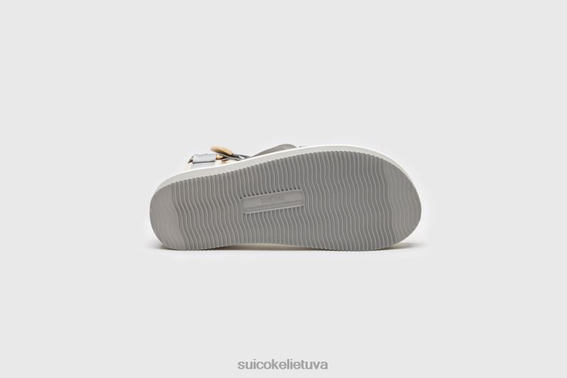 SUICOKE cel-po pilka/balta FDJ8F21 unisex sandalai