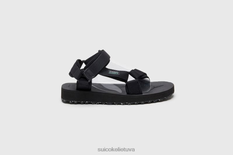 SUICOKE depa-2cab-eco juodas FDJ8F24 unisex sandalai