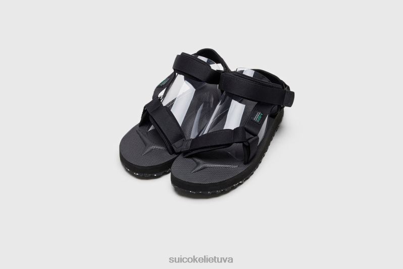 SUICOKE depa-2cab-eco juodas FDJ8F24 unisex sandalai