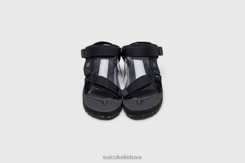SUICOKE depa-2cab-eco juodas FDJ8F24 unisex sandalai