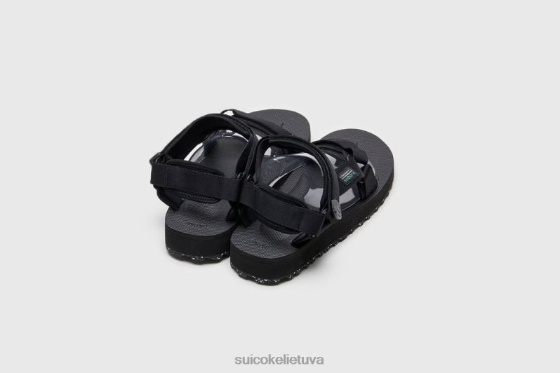 SUICOKE depa-2cab-eco juodas FDJ8F24 unisex sandalai