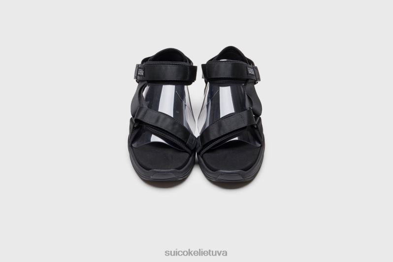 SUICOKE depa-bėgti juodas FDJ8F18 unisex sandalai