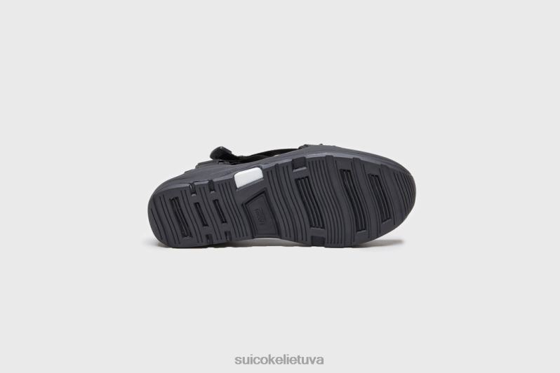 SUICOKE depa-bėgti juodas FDJ8F18 unisex sandalai