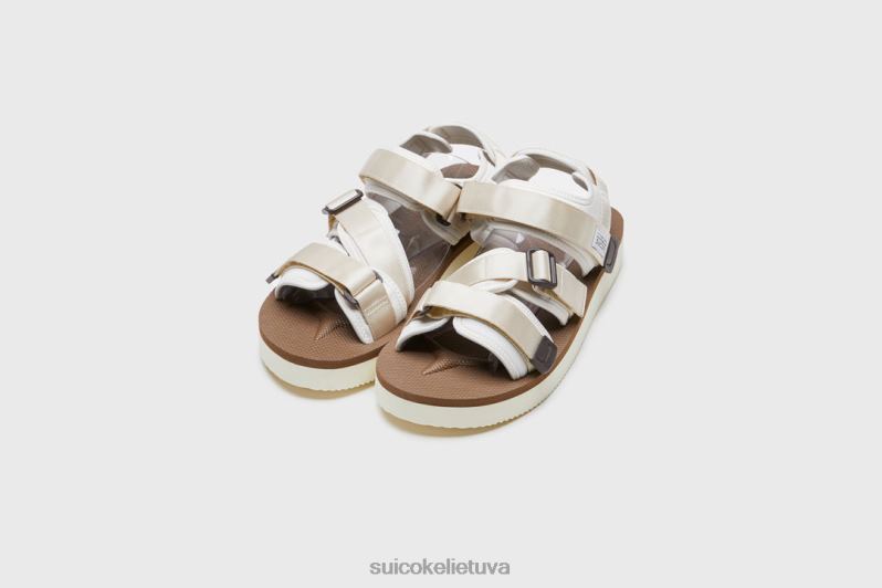 SUICOKE kisee-po gebenė/ruda FDJ8F23 unisex sandalai