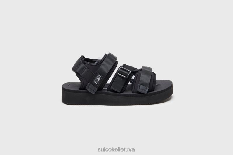 SUICOKE kisee-po juodas FDJ8F17 unisex sandalai