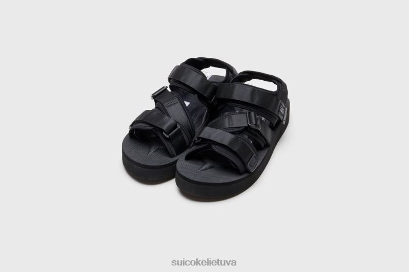SUICOKE kisee-po juodas FDJ8F17 unisex sandalai