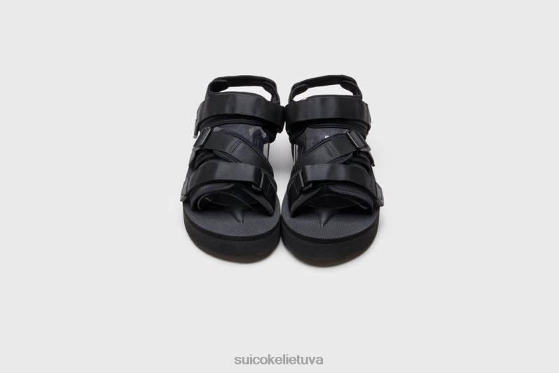 SUICOKE kisee-po juodas FDJ8F17 unisex sandalai