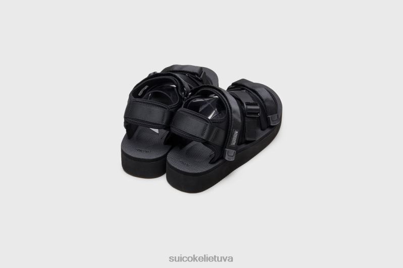 SUICOKE kisee-po juodas FDJ8F17 unisex sandalai
