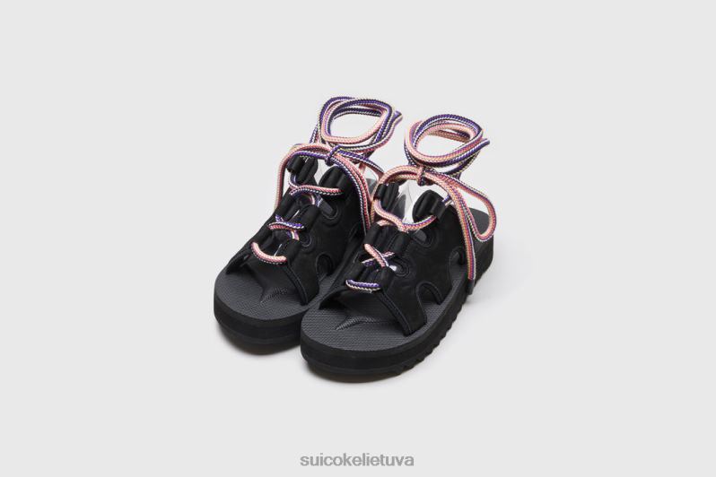 SUICOKE ray-ab juodas FDJ8F22 unisex sandalai