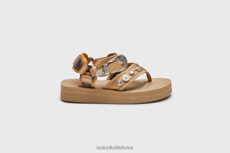 SUICOKE toga x tono-abtog smėlio spalvos FDJ8F30 unisex sandalai