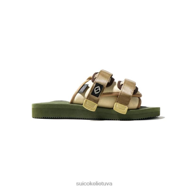 SUICOKE soulection x moto-acabsl smėlio spalvos FDJ8F56 unisex skaidres